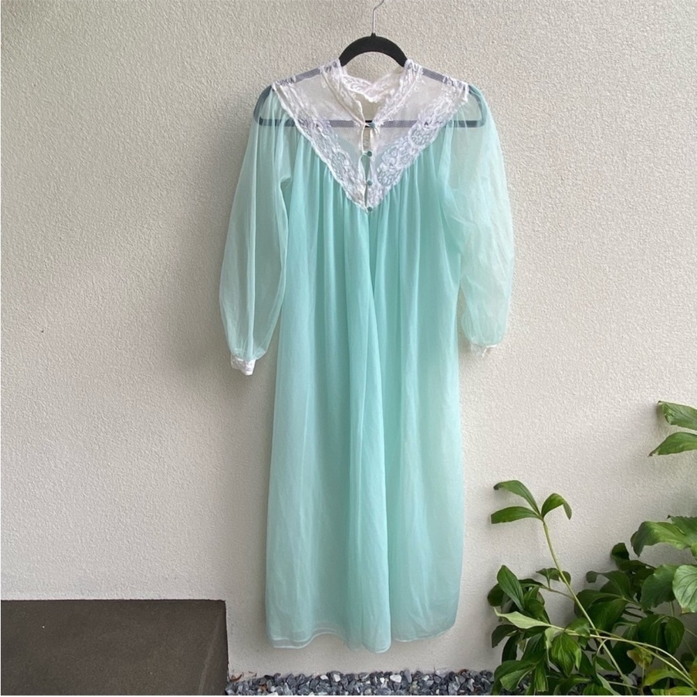 Miss Elaine Sheer vintage robe